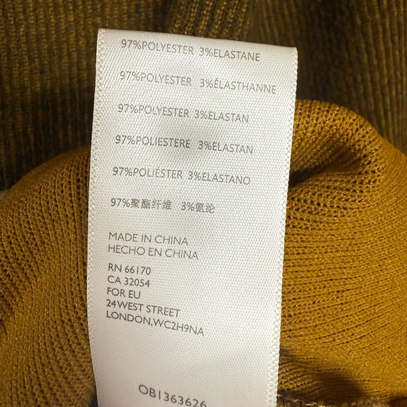 Urban Outfitters Mustard V-Neck Sweater - Picture 4 of 8